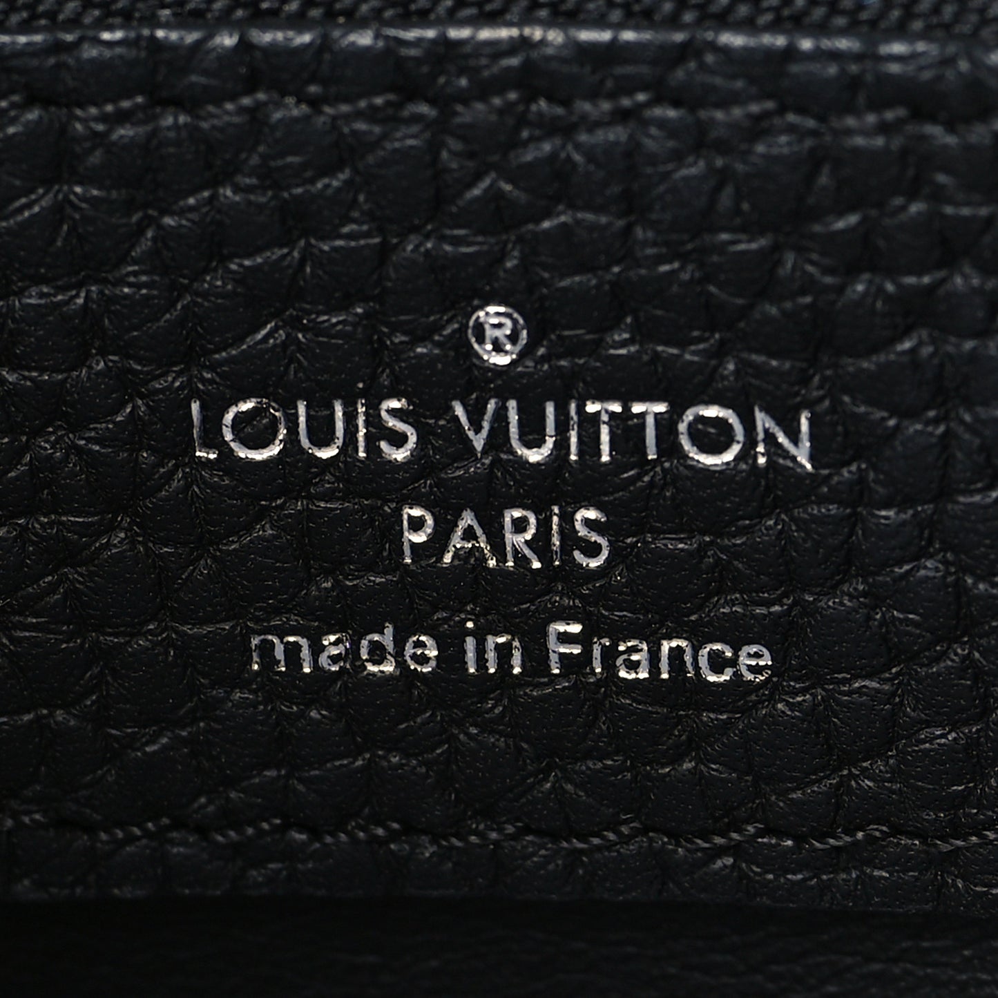 Taurillon Python Capucines MM Black