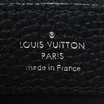 Louis Vuitton Taurillon Python Capucines MM Black 5 of 8