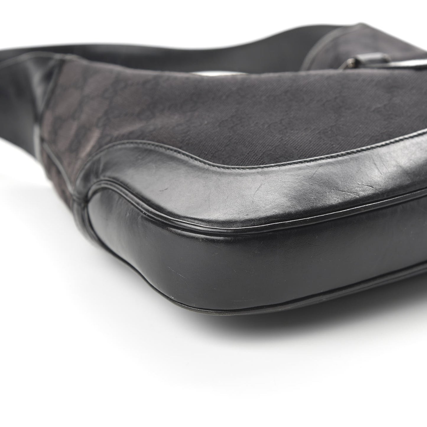 Monogram Small Jackie O Hobo Black