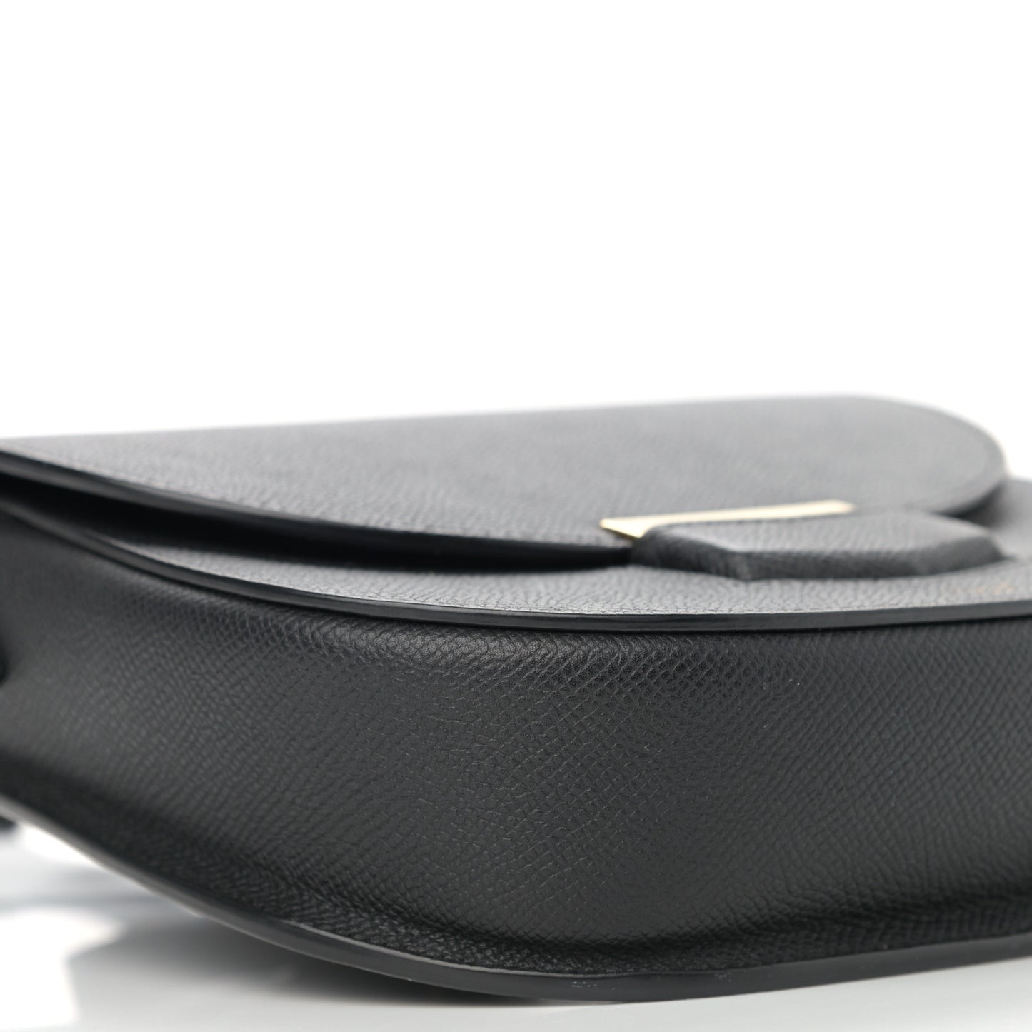 Grained Calfskin Small Trotteur Black