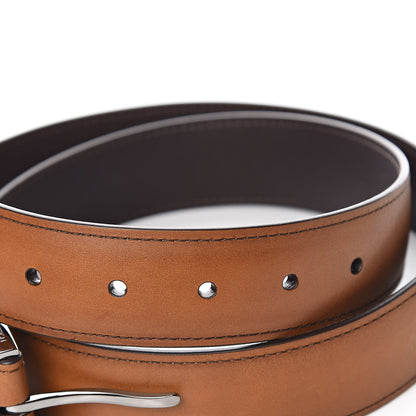 Louis Vuitton Calfskin Legacy Belt 100 40 Cognac 6 of 8