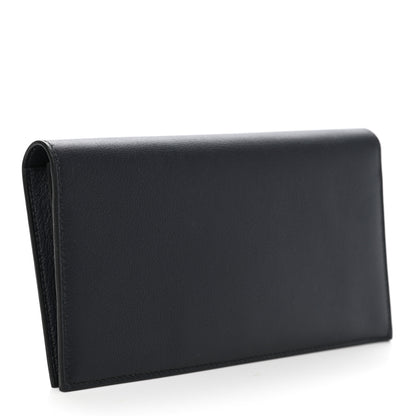 Hermes Swift Citizen Twill Long Combined Wallet Bleu Indigo 3 of 9