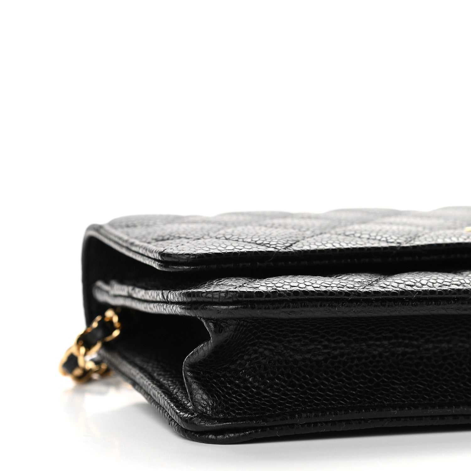Chanel Caviar Quilted Wallet On Chain WOC Black 9 of 10