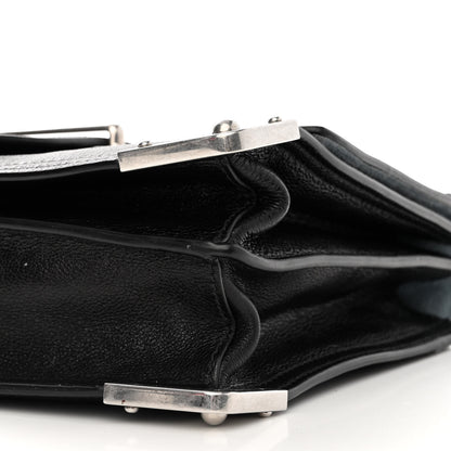 Prada Glace Calfskin Large Soft Cahier Bag Black 10 of 10