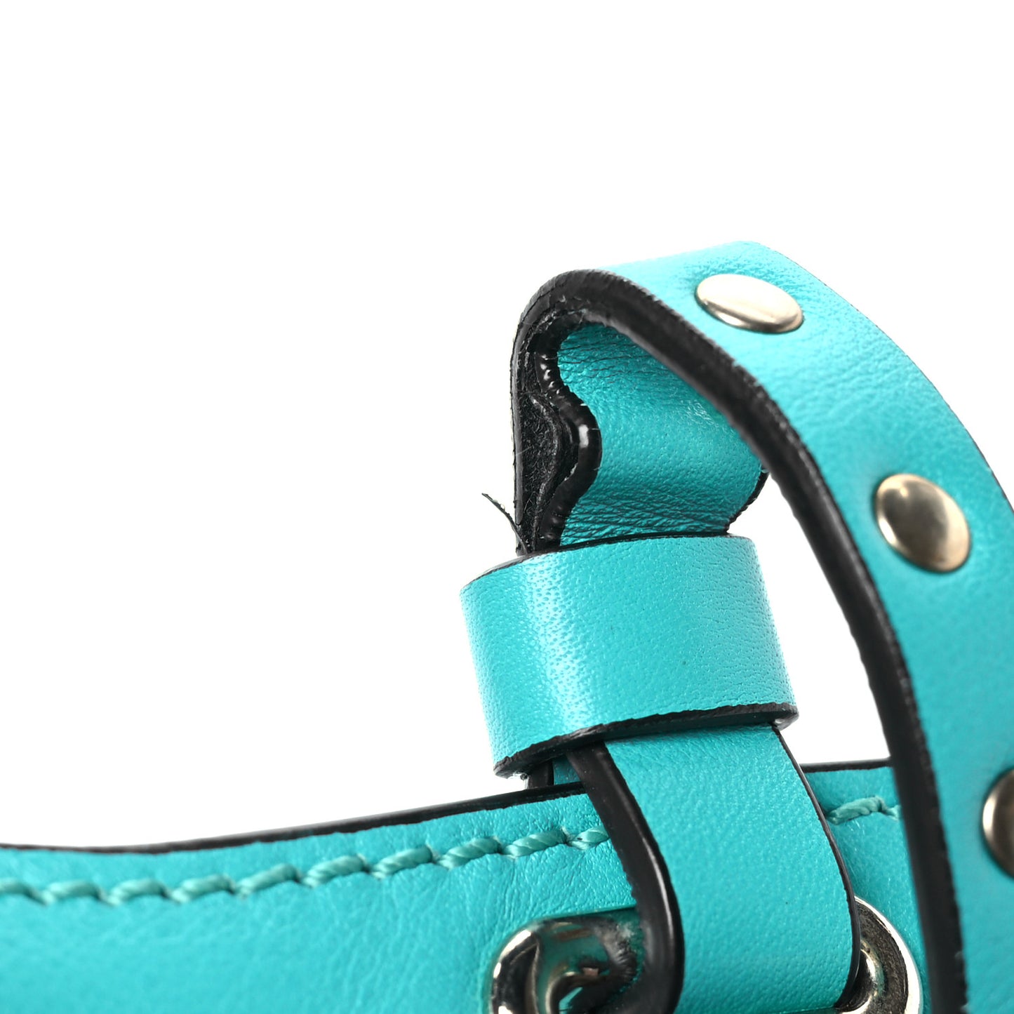 Vitello Medium Rockstud Tote Colibri