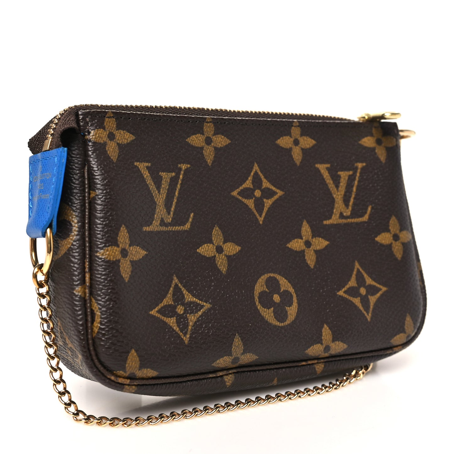 Monogram 2019 Christmas Animation Mini Venice Pochette Accessories Blue