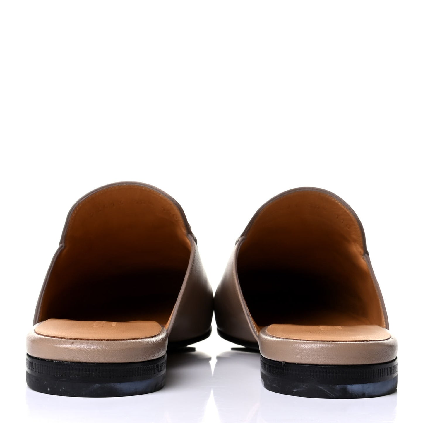 Malaga Kid Womens Princetown Slippers 38.5 Mud