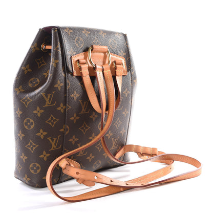 Louis Vuitton Monogram Montsouris NM Backpack 2 of 17