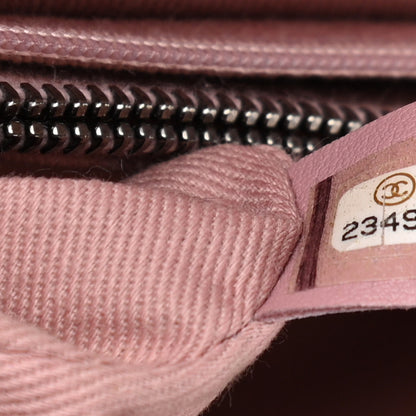 Chanel Caviar Quilted Medium Coco Handle Flap Light Pink 14 of 17