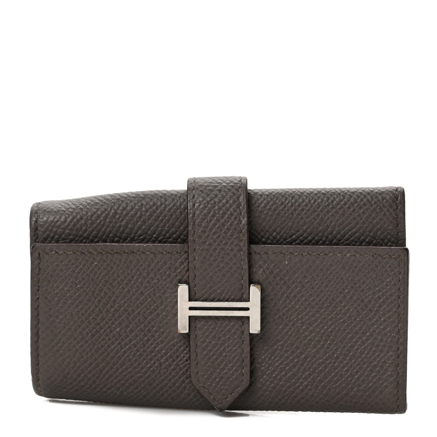 Hermes Epsom Bearn Multicles 4 Key Holder Etain 1 of 6