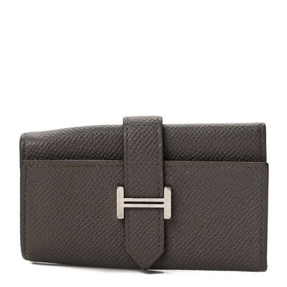 Hermes Epsom Bearn Multicles 4 Key Holder Etain 1 of 6