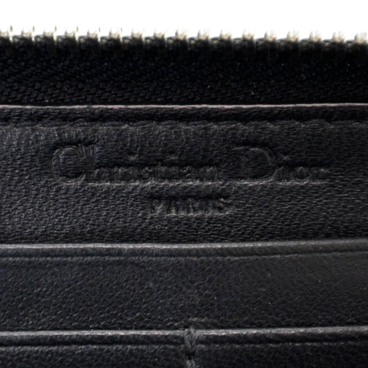 Christian Dior Patent Ultimate Zip Around Wallet 7 of 9