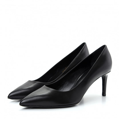 Saint Laurent Calfskin Pumps 38 Black 3 of 11
