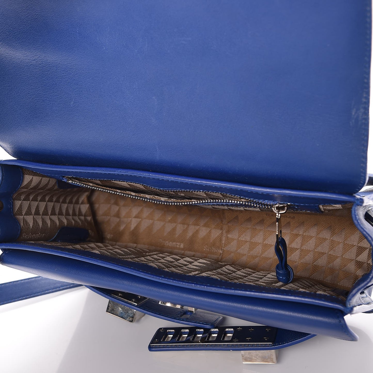 Smooth Calf PS11 Classic Shoulder Bag Royal Blue