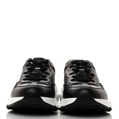 Gucci Apollo Calfskin Mens Rhyton Sneakers 8 Black 2 of 8