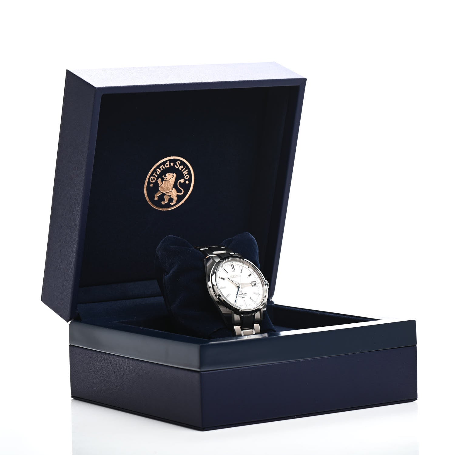 Grand Seiko Stainless Steel 40mm Mechanical High-Beat 36000 GMT Automatic Watch SBGJ011 5 of 5
