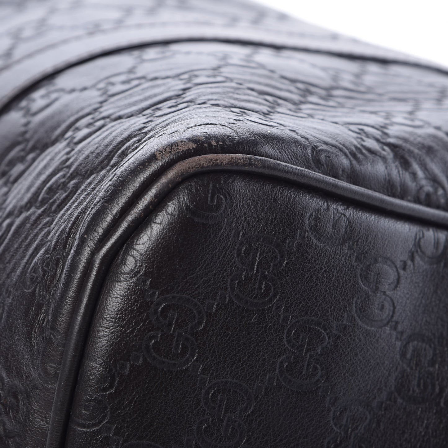 Guccissima Medium Joy Boston Dark Brown