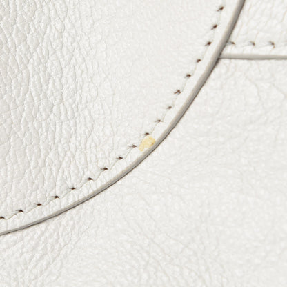 Balenciaga Chevre Silver Metallic Edge Hardware City White 9 of 12