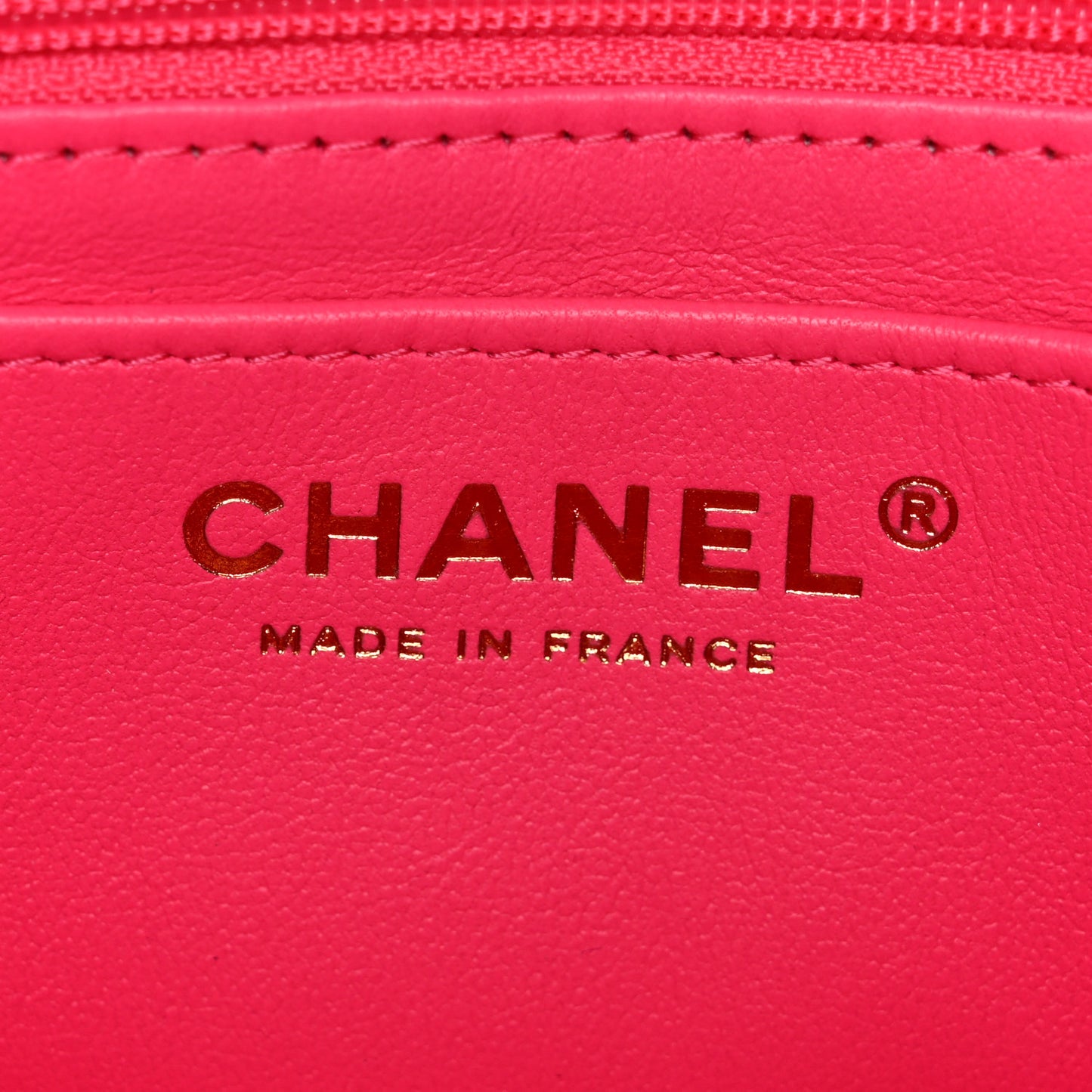 Tweed Quilted Enamel CC Logo Mini Rectangular Flap Pink Multicolor