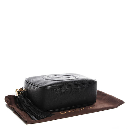 Gucci Pebbled Calfskin Small Soho Disco Bag Black 4 of 8