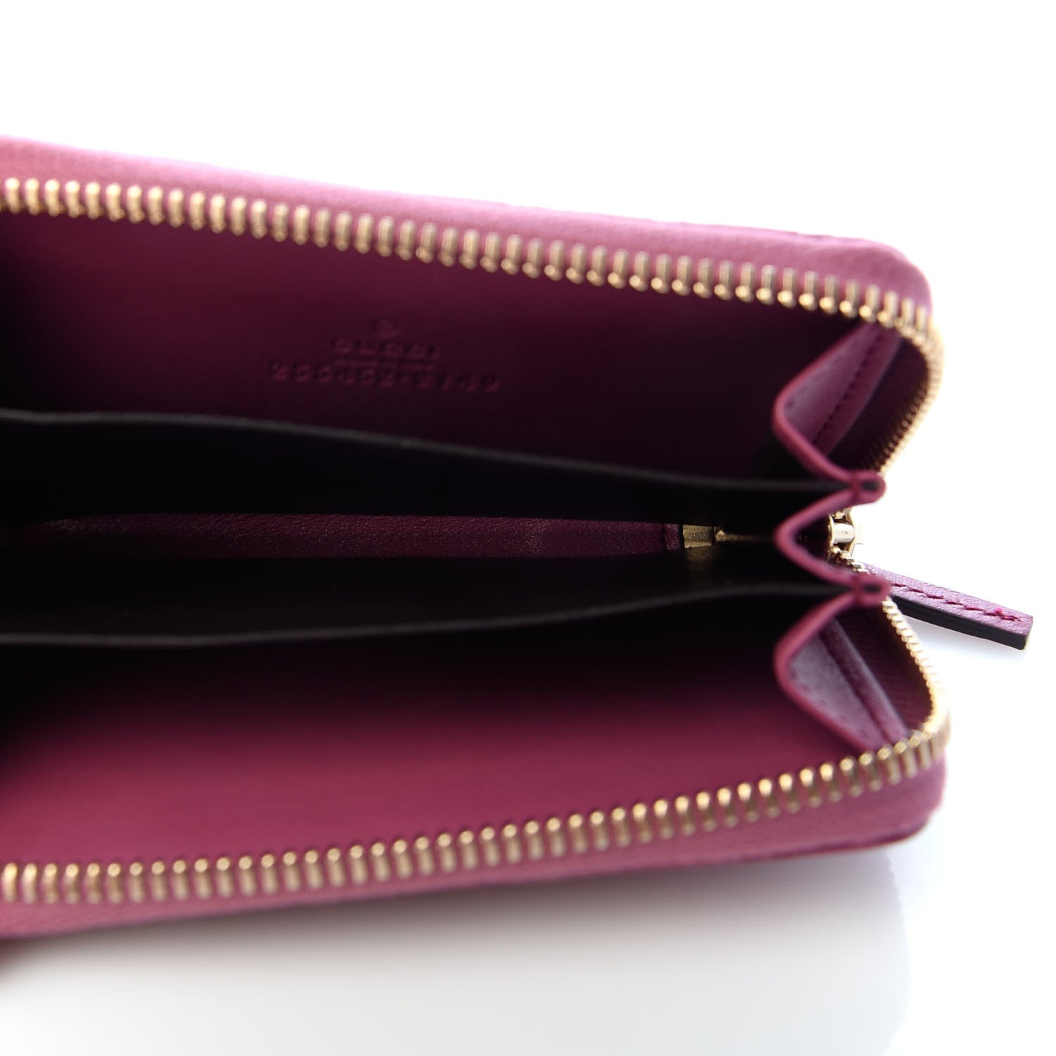 Gucci Microguccissima Zip Around Card Case Peonia Flower 5 of 6