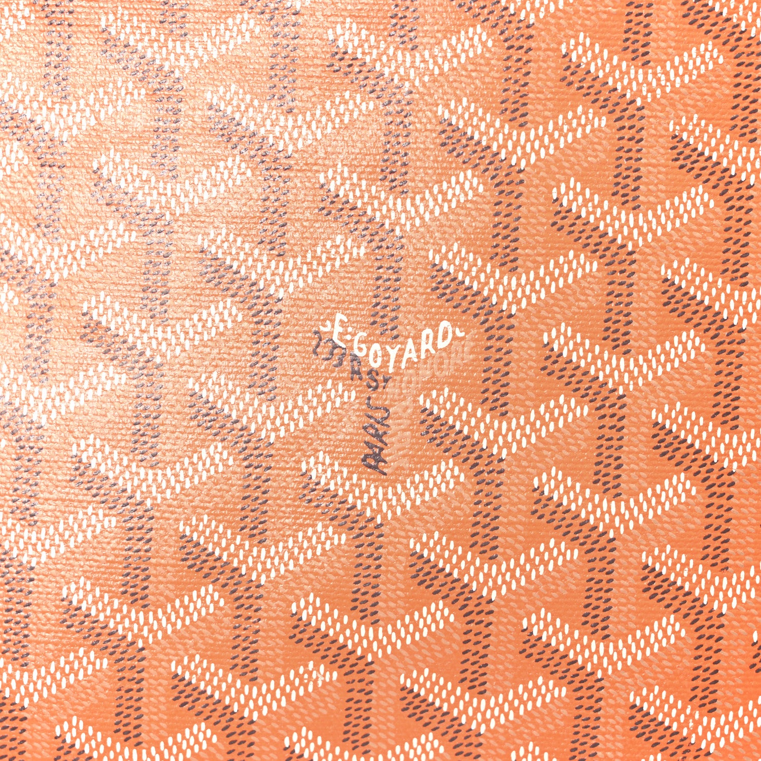 Goyard Goyardine Conti Pouch Orange 6 of 9
