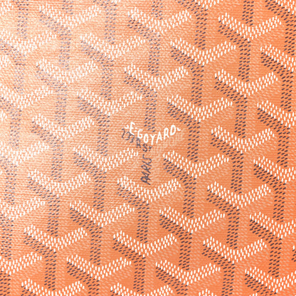 Goyard Goyardine Conti Pouch Orange 6 of 9