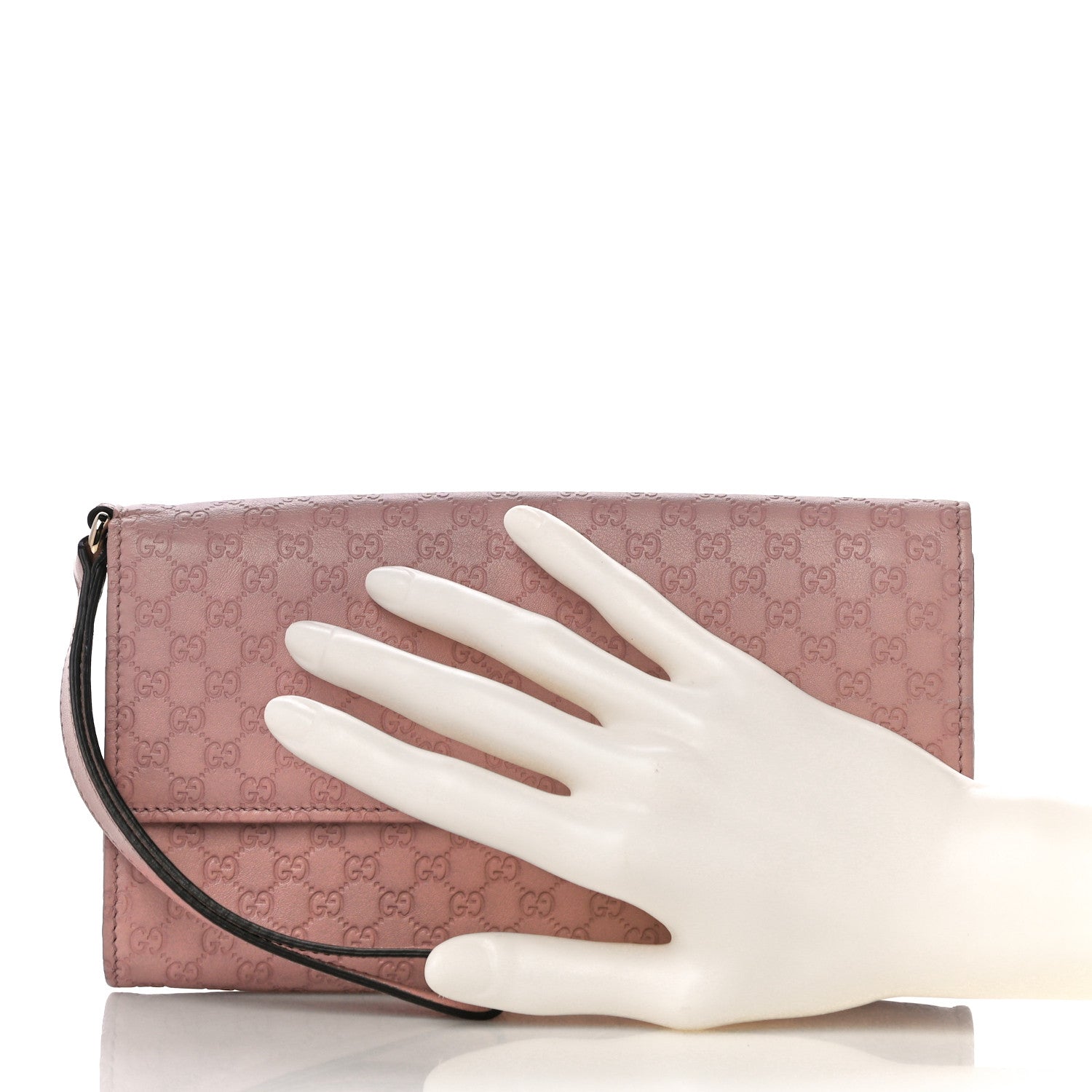 Gucci Microguccissima Travel Document Case Pink 2 of 9