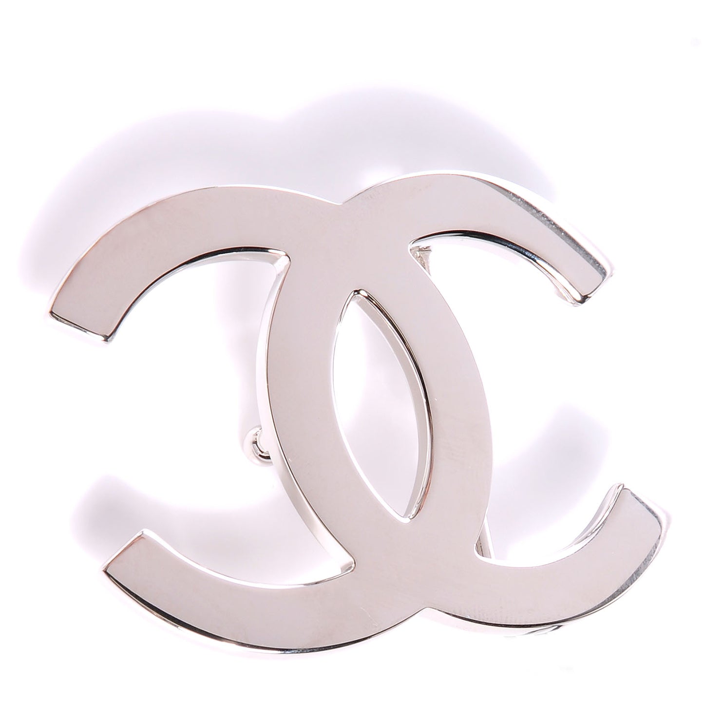 Reversible Leather CC Logo Belt 75 White Black