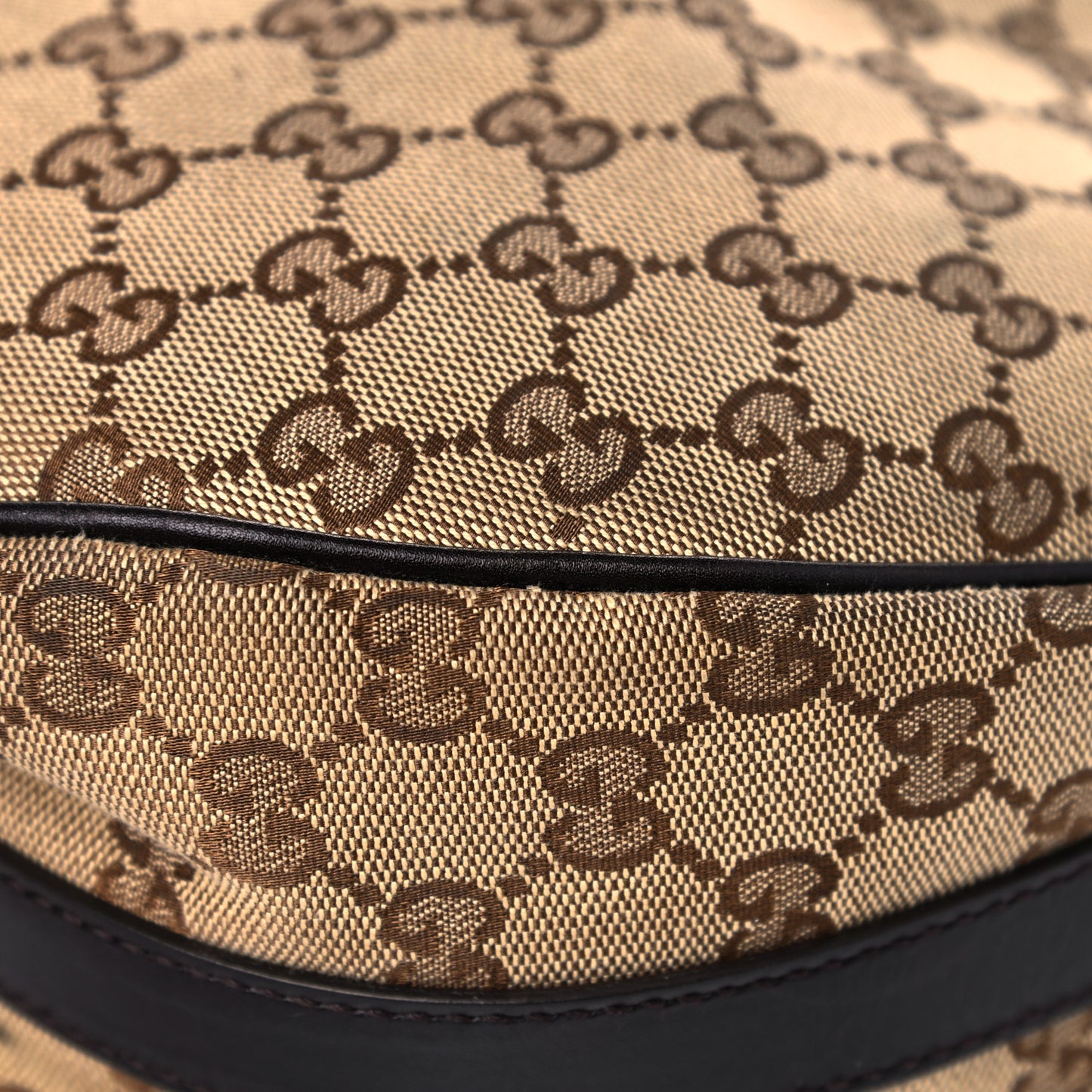Monogram Medium GG Twins Hobo Black