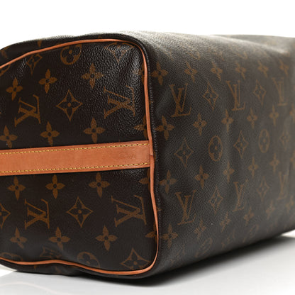 Louis Vuitton Monogram Speedy Bandouliere 30 10 of 11