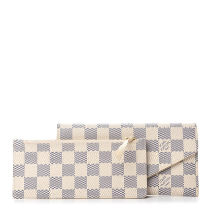 Louis Vuitton Damier Azur Josephine Wallet 3 of 8