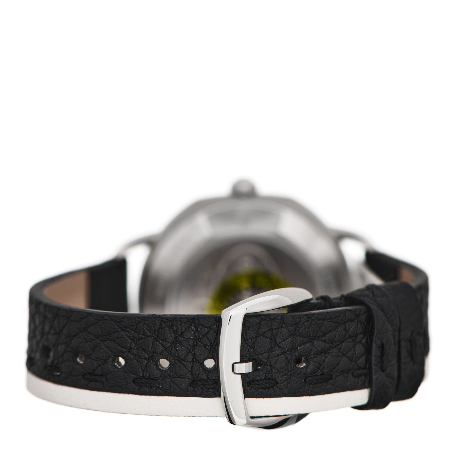 Fendi Stainless Steel Calfskin 38mm Selleria Two Tone Quartz Watch Grey 3 of 5