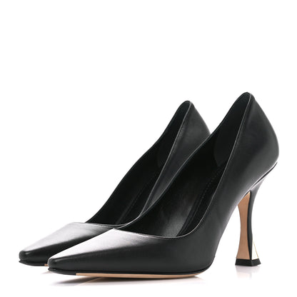 Louis Vuitton Calfskin Pumps 37 Black 3 of 8