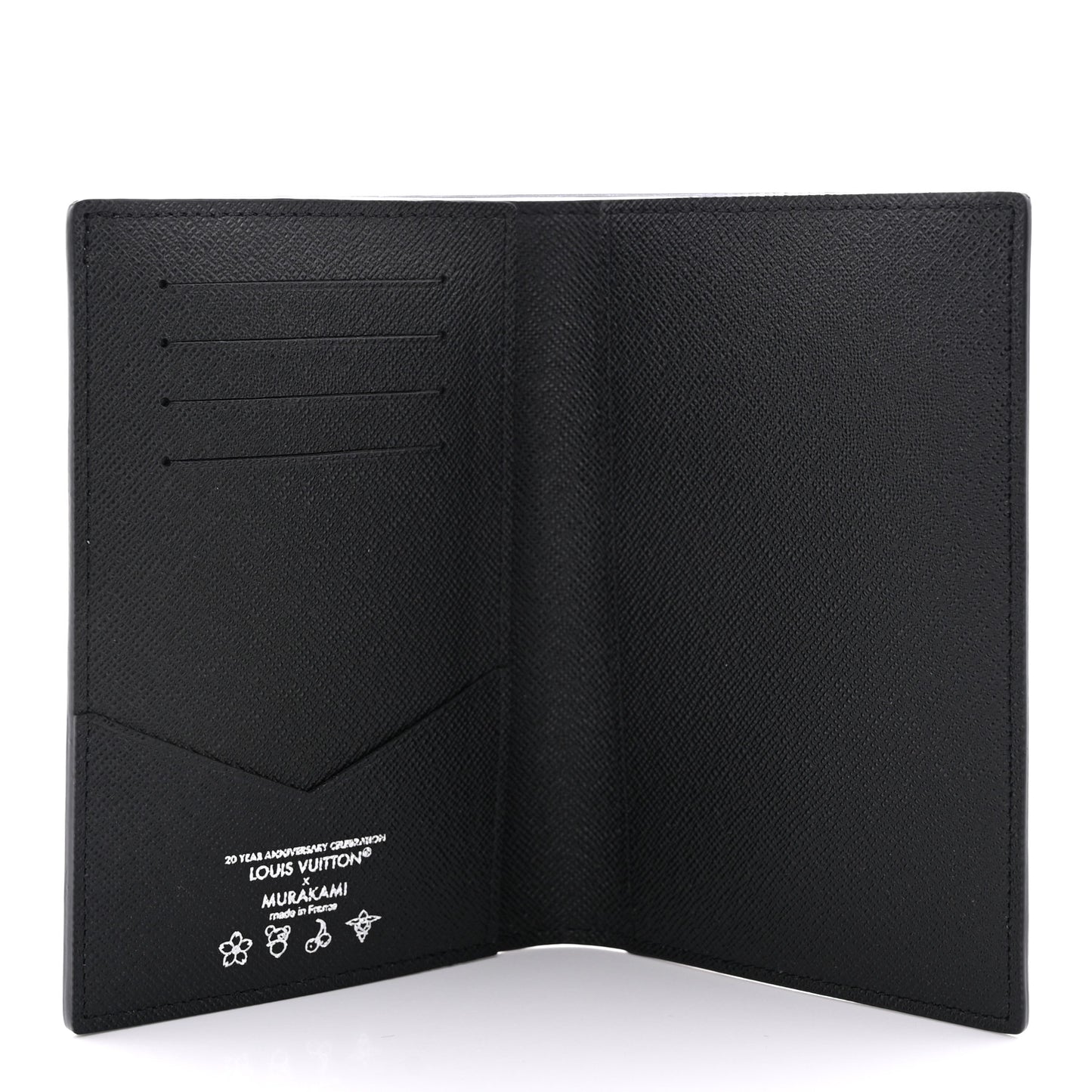 LV X TM Monogram Multicolor Passport Cover Black