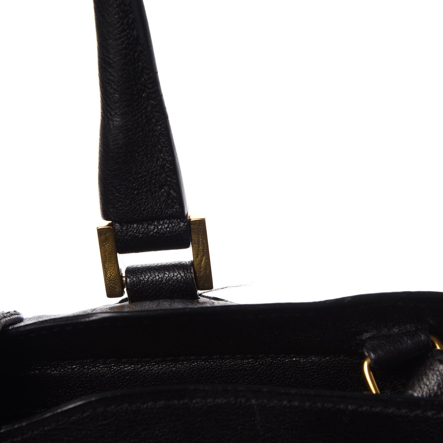 Saint Laurent Sheepskin Small Cabas ChYc Black 14 of 21