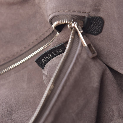 Louis Vuitton Veau Cachemire Soft Lockit MM Black 7 of 20