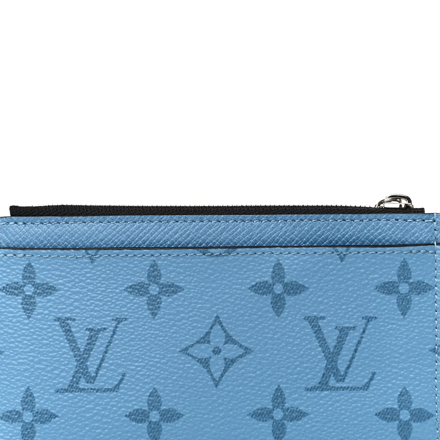 Louis Vuitton Taigarama Coin Card Holder Denim 7 of 9