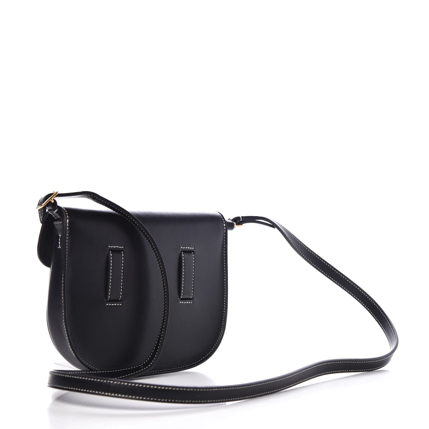 Celine Smooth Calfskin Mini Symmetrical Bag Black 2 of 11