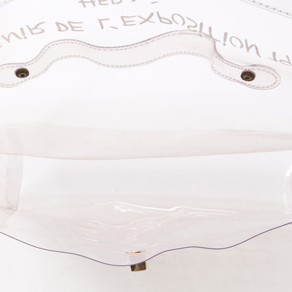 Hermes Vinyl Souvenir De L'Exposition Kelly Transparent 4 of 7