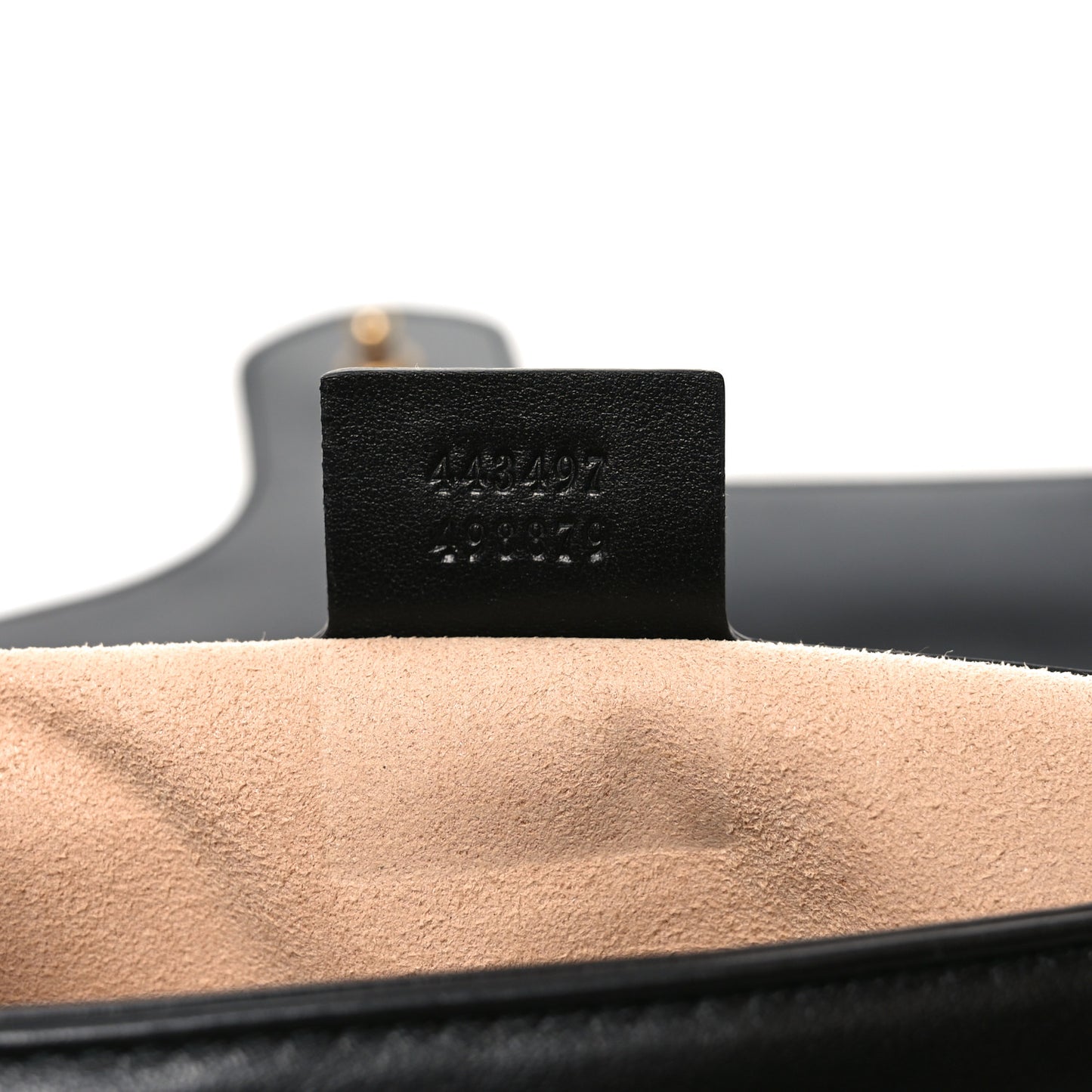 Calfskin Matelasse Small GG Marmont Shoulder Bag Black