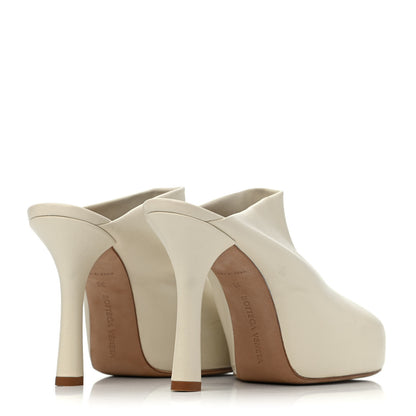 Bottega Veneta Stretch Nappa The Bold Mules 38 Wax 3 of 4