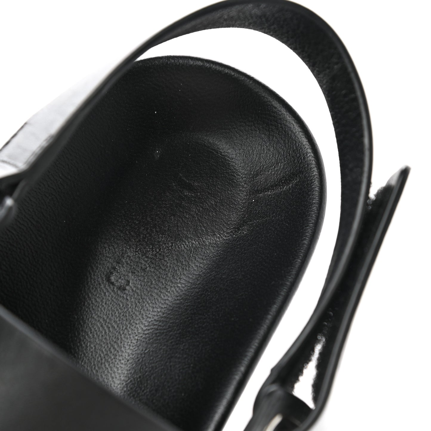 Calfskin Womens Takara Sandals 41 Black