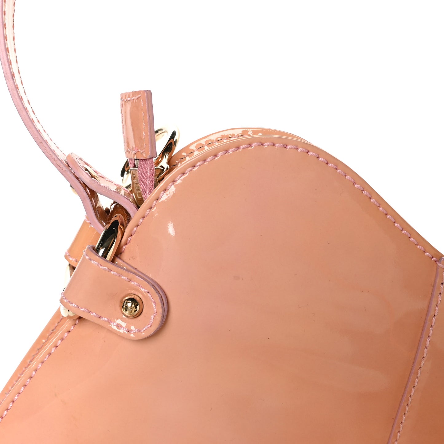 Patent Hobo Light Pink