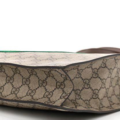 Gucci Soft GG Supreme Monogram Web Bosco Patch Vertical Tote Beige New Shamarock 10 of 11