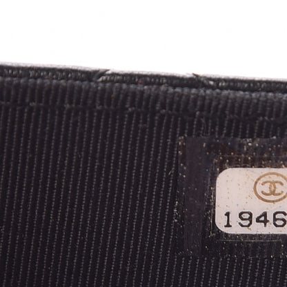 Chanel Lambskin Quilted Wallet On Chain WOC Black 8 of 10