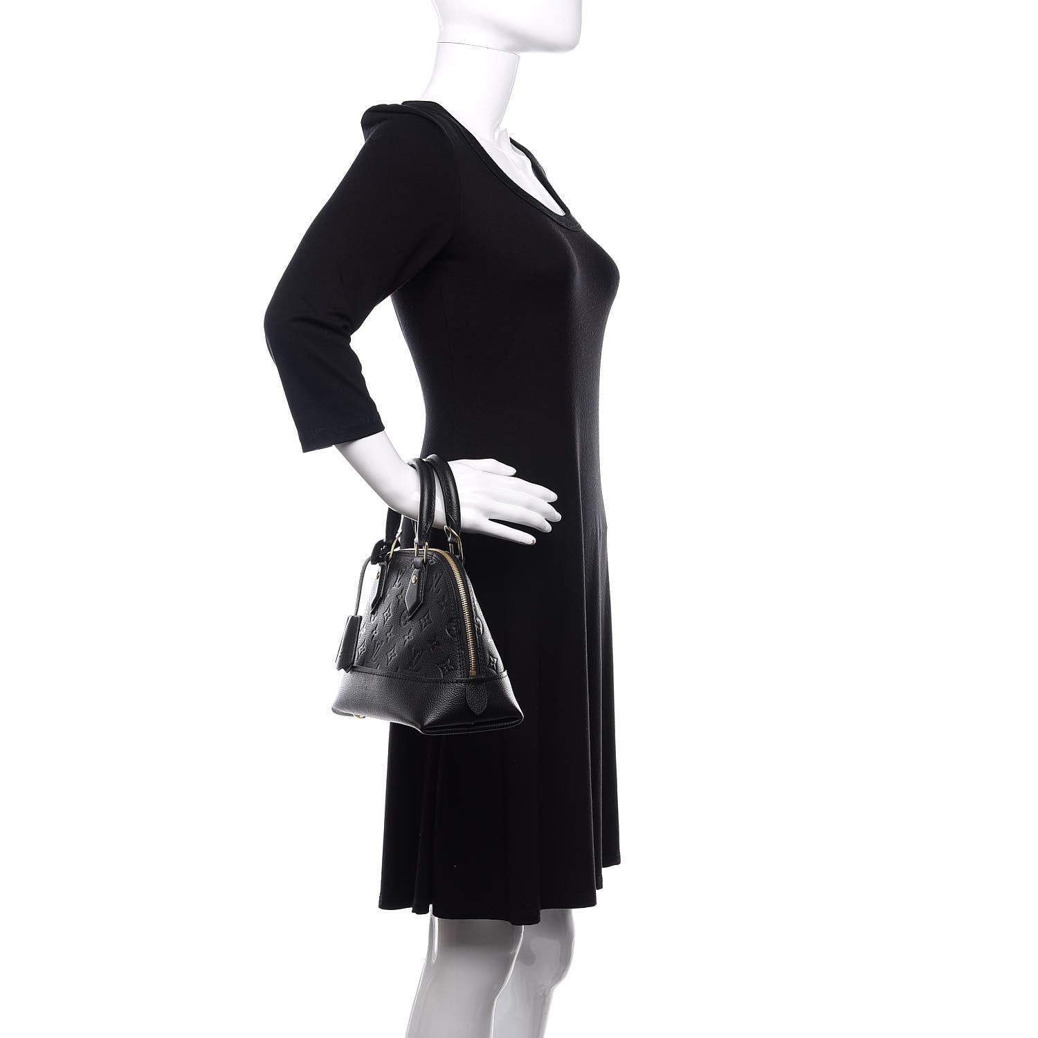 Louis Vuitton Empreinte Neo Alma BB Black 3 of 15