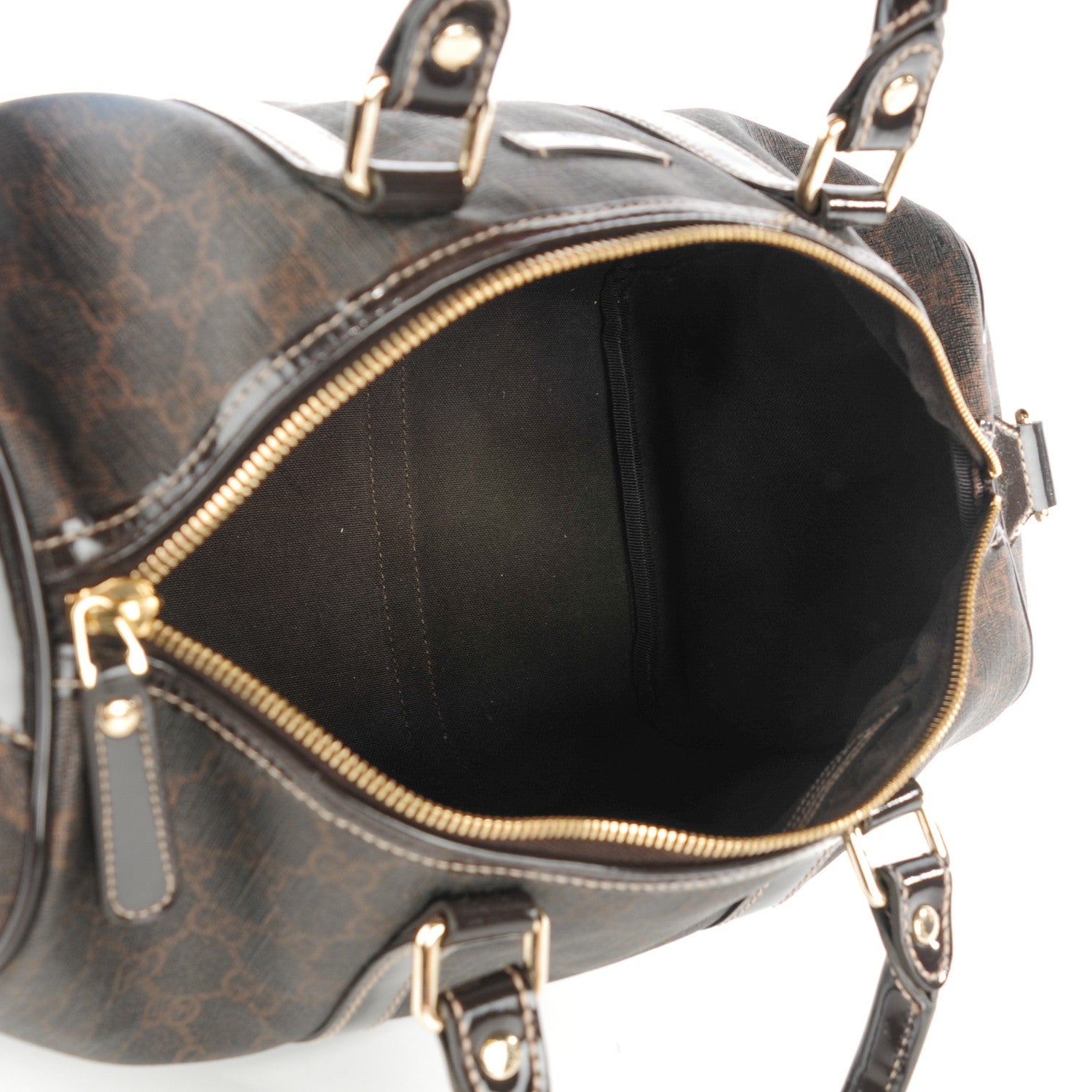 Gucci GG Plus Monogram Medium Joy Boston Dark Brown 5 of 6