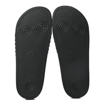 Gucci Rubber Matelasse Mens Slide Sandals 8 Black 5 of 7