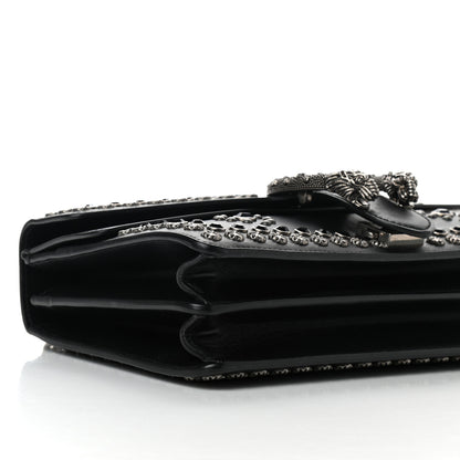 Gucci Calfskin Studded Small Dionysus Shoulder Bag Black 8 of 17
